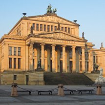 Konzerthaus Berlin at sunrise