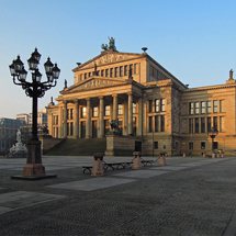 Konzerthaus on Gendarmenmarkt at sunrise