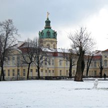 Charlottenburg Palace in winter