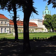 View to the orangerie of Charlottenburg Palace