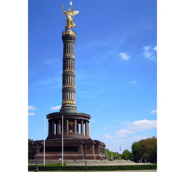 Victory Column on the Big Star - Grosser Stern - Siegessäule in Berlin-Tiergarten - photo cult berlin