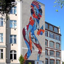 Street art in Berlin-Friedrichshain